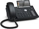 Snom Cu fir Telefon IP Negru
