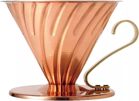 Hario V60 02 Se toarnă peste set Cupru Cupru