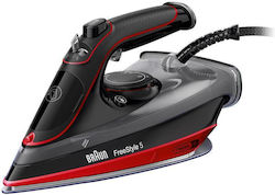Braun Freestyle 5 SI5057RD 2700W με Συνεχόμενη Παροχή Ατμού 50gr/min