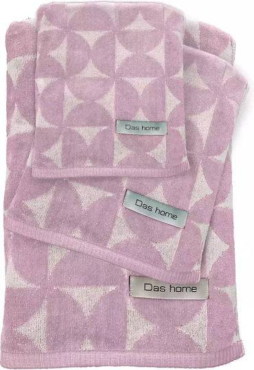 Das Home Bath Towel Set 3pcs 0727 Daily 0727 Weight 550gr/m²