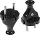 AWTools Stecker Schwarz