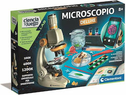 Clementoni Smart Deluxe Microscope for 8+ Years Old