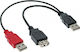 InLine USB 2.0 Cablu USB-A de sex masculin - USB-B de sex masculin 0.2m 34510Z