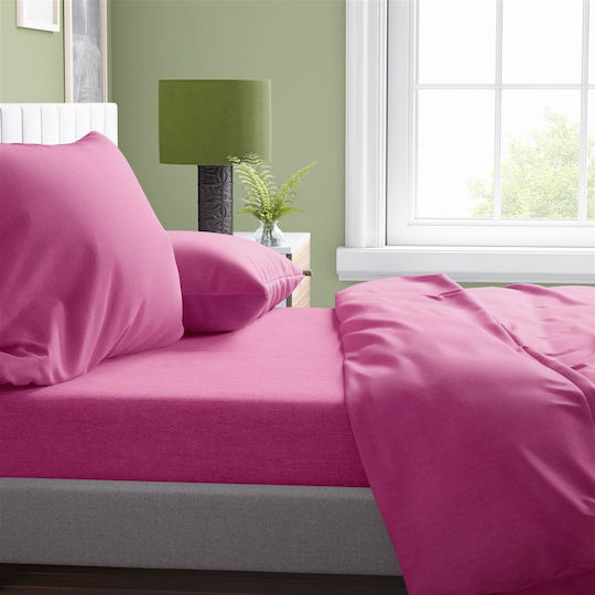 Dimcol Super-Double 240x270cm Solid Fuchsia 499