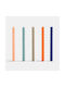 &Klevering Decorative Candle Taper Blue 1pcs