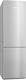 Miele Combină frigorifică 361lt NoFrost Î201.5xL59.7xA67.5cm. Inox KFN 4397 CD 125