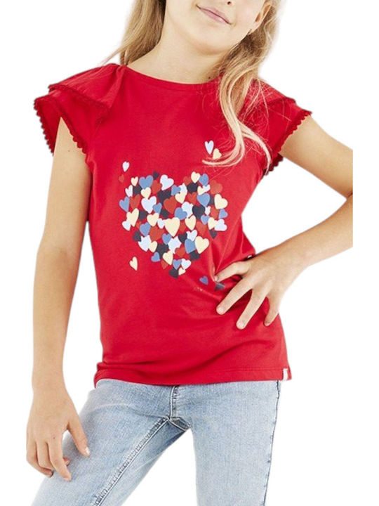 Mexx Παιδική Μπλούζα Κοντομάνικη Red