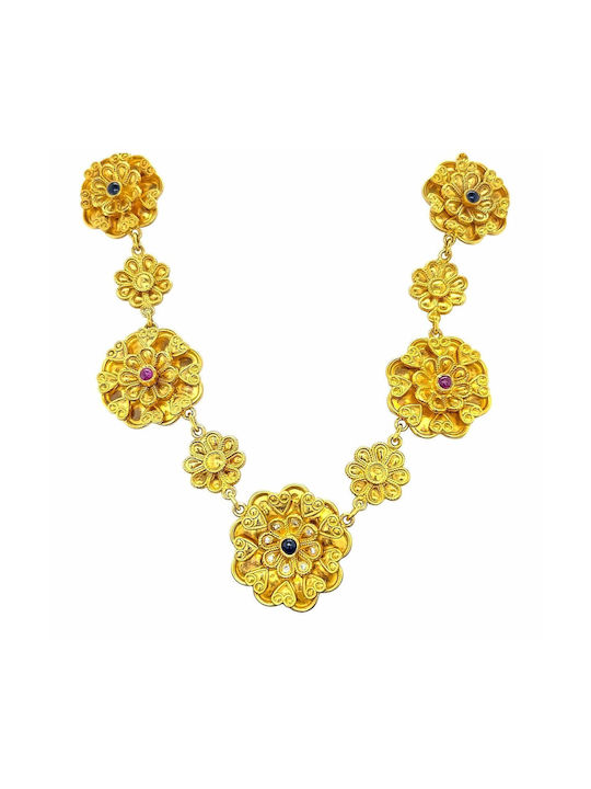 Xryseio Necklace from Gold 18k