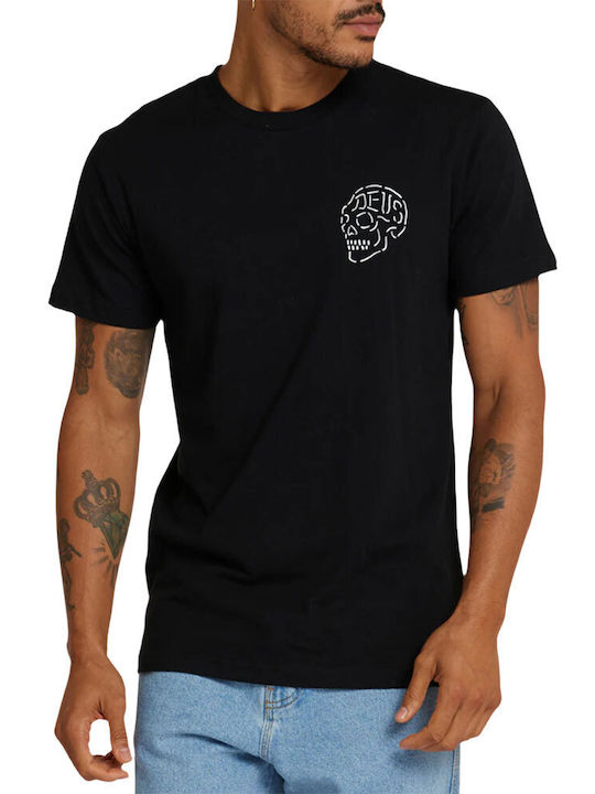 Venice Skull T-shirt Μαυρο