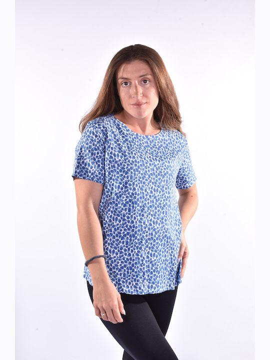 Raiden Women's Blouse Blue