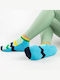 Crazy Socks Femei Șosete Blue 1Pachet