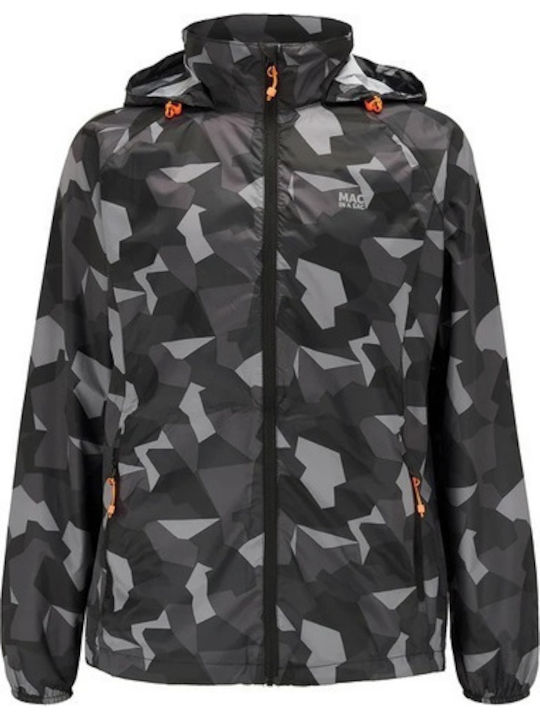 MAC In a Sac Edition Μπουφάν Αδιάβροχο Black Camo