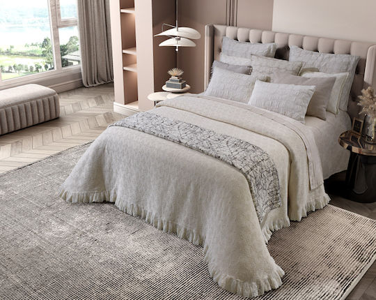 Liolios Home Υπέρδιπλη 230x250εκ. Γκρι