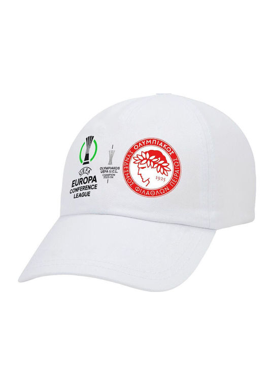 Koupakoupa Kids' Hat Jockey Fabric Olympiacos U...