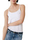 Mexx Women's Blouse Sleeveless White