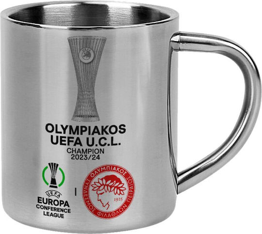 Koupakoupa Ολυμπιακός Νικητής Uefa Europa Conference League Champion 2023/24 Κούπα Μεταλλική 300ml Koupakoupa Ολυμπιακός Νικητής Uefa Europa Conference League Champion 2023/24 Κούπα Μεταλλική 300ml