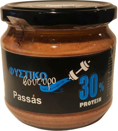 Πασσάς Φυστικοβούτυρο Απαλό με Έξτρα Πρωτεΐνη 350gr
