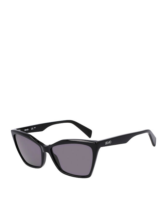 Liu Jo Women's Sunglasses with Black Plastic Fr...