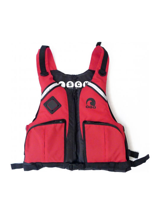 SCK Adults Life Jacket for Water Sports Red