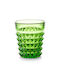 Mario Luca Giusti Palazzo Glass Water made of Crystal in Green Color