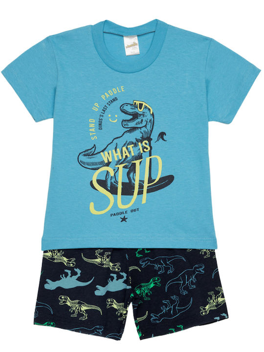 Minerva Kids Pyjamas Summer Blue