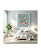 Design; Painting Fabric 110x110cm