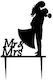 Mr & Mrs 3 Декорация на Сладкиши за Парти (Различни Цветове)