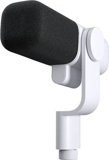Logitech Yeti Μικρόφωνο XLR / USB Shock Mounted για Studio σε Λευκό Χρώμα
