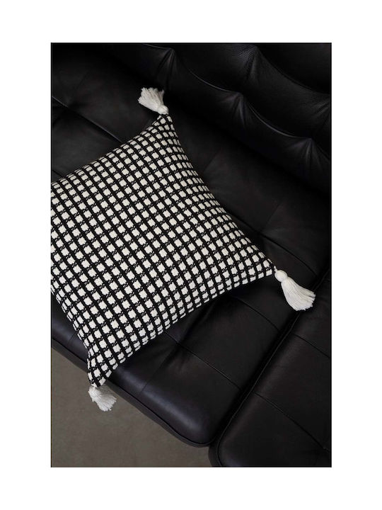 Sofa-Kissen aus 100% Baumwolle 45x45cm.