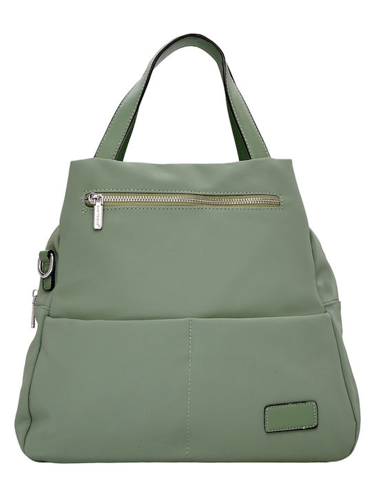 Bag to Bag Γυναικεία Τσάντα Πλάτης Πράσινη