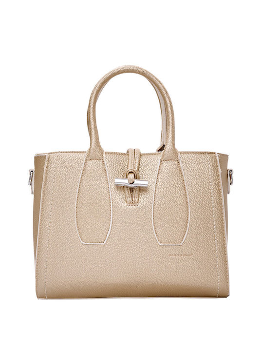 Bag to Bag Damen Tasche Hand Gold