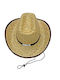 Summertiempo Straw Men's Hat Beige