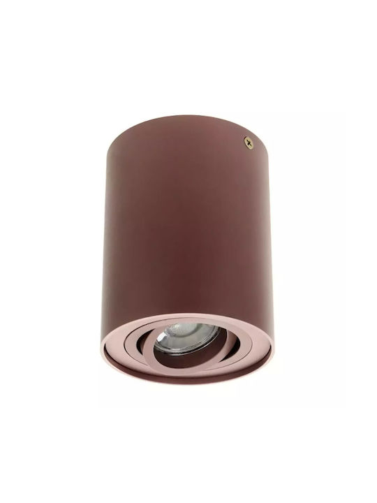 Einzel LED Spot in Braun Farbe