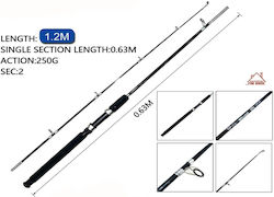 Lansetă de pescuit 1.20m