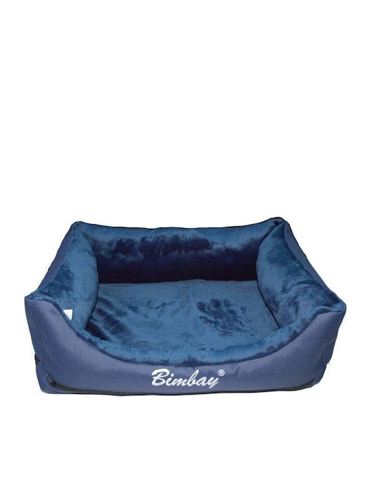 Bimbay Bimbay Sofa Pelz 3 Marineblau 100x80