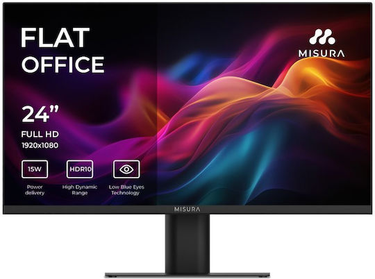 MISURA GW24DFI VA Monitor 24" FHD 1920x1080 mit Reaktionszeit 4ms GTG