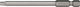 Luna Bit-Stecknuss mit Torx-Bit und Antriebsvierkant 1/2'' Größe T25 1Stück