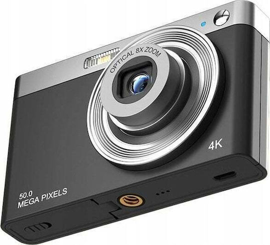 XREC C13 Cameră Foto Compactă 50MP Zoom Optic 8x Neagră