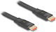 DeLock HDMI 2.1 Ultra High Speed 48Gbps 4K 120Hz HDR VRR Flat Cable HDMI male - HDMI male 2m Μαύρο