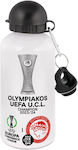 Olympiacos Gewinner der UEFA Europa Conference League Champion 2023/24 Weiße Aluminium 500ml Wasserflasche