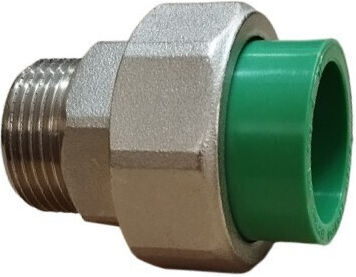 Pilsa Male Pipe Niple Fittings Polypropylene 1/4" 40mm 0517.4004