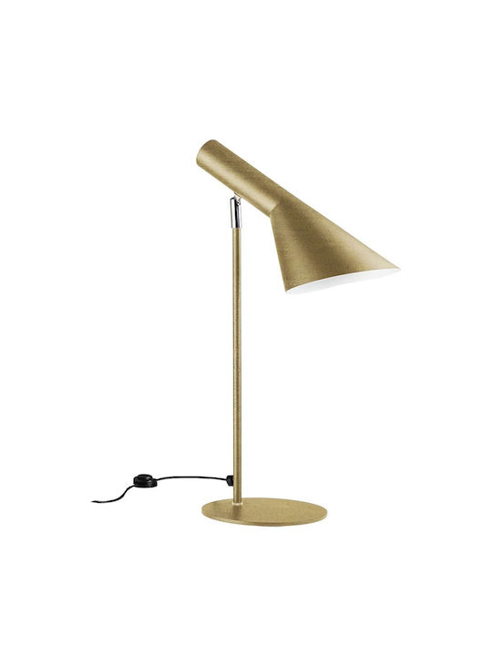 Luma Schreibtischlampe für Fassung E27 Oxidized Gold