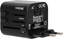 Orno TA-1 Steckdosenadapter von Universal zu Universal