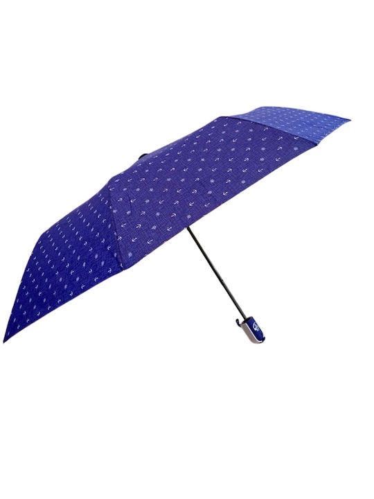Real Star Automatic Umbrella Compact Blue