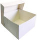 White High-Quality Cake Transportation Box 40x40x15.2cm