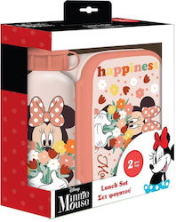 Minnie Mouse Set de mâncare pentru copii din plastic Minnie