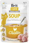 Brit Wet Food for Senior Cats in Pouches with Chicken and Liver Grain-Free 75gr