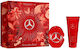 Set de parfum Mercedes-benz Woman In Red Eau De Parfum 90ml