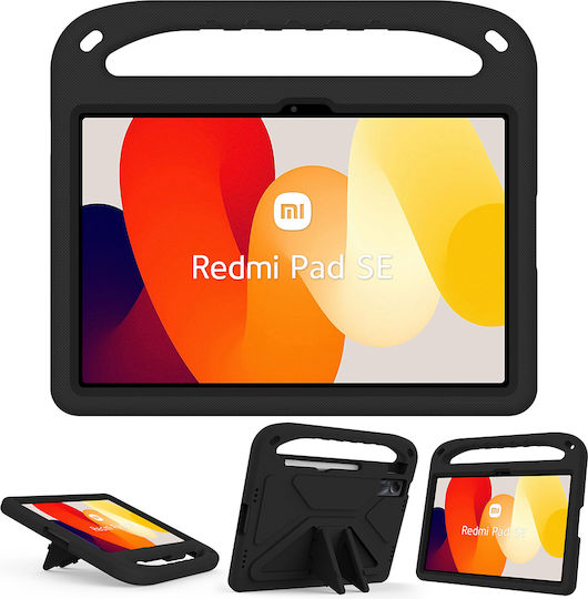 Sonique Jazzy Back Cover για Παιδιά Μαύρη (Xiaomi Redmi Pad SE 11")
