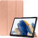 Sonique Klappdeckel Leder / Synthetisches Leder Stoßfest Rose Gold Samsung Galaxy Tab A8 10.5